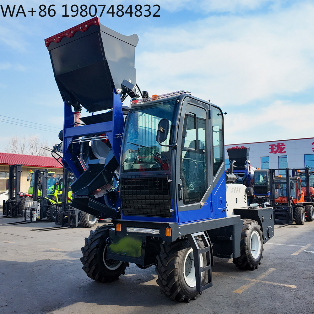 Heavy Equipment Mixer - 2.6CBM Ağır Hizmet Tipi Kendinden Yüklemeli