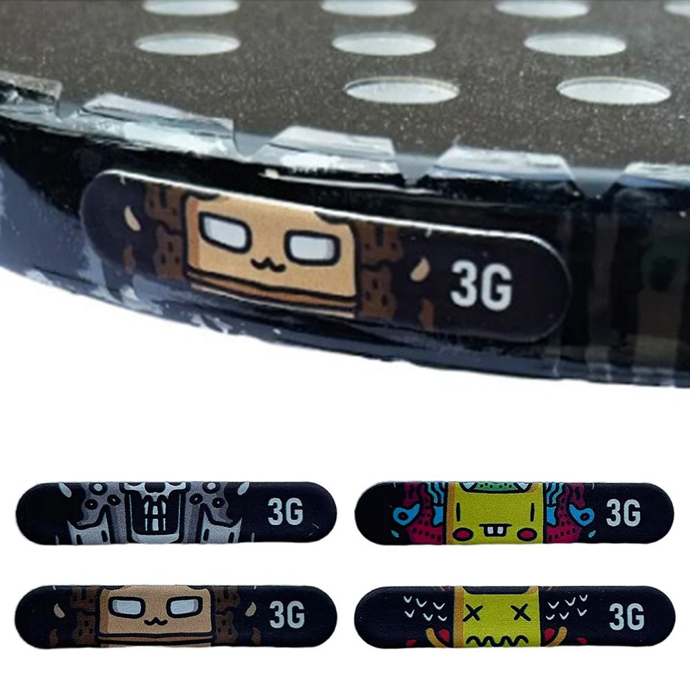 6 adet karikatür tenis raketi  - Heavy Equipment Stickers incelemesi ve fiyatı